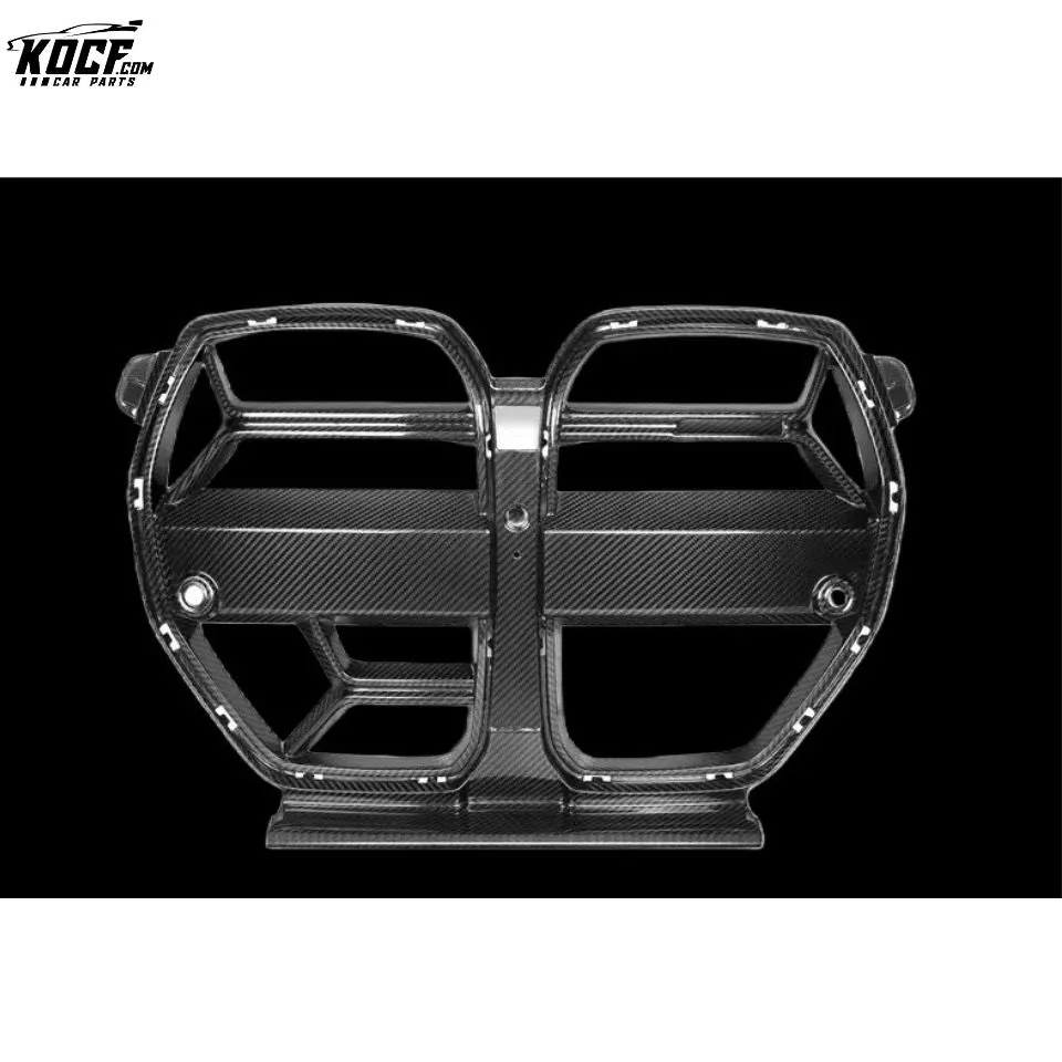 2021  G80 M3 CLS Style Carbon Fiber Front Bumper Grille Nose Trim Bezel For BMW G80 M3 G82 M4