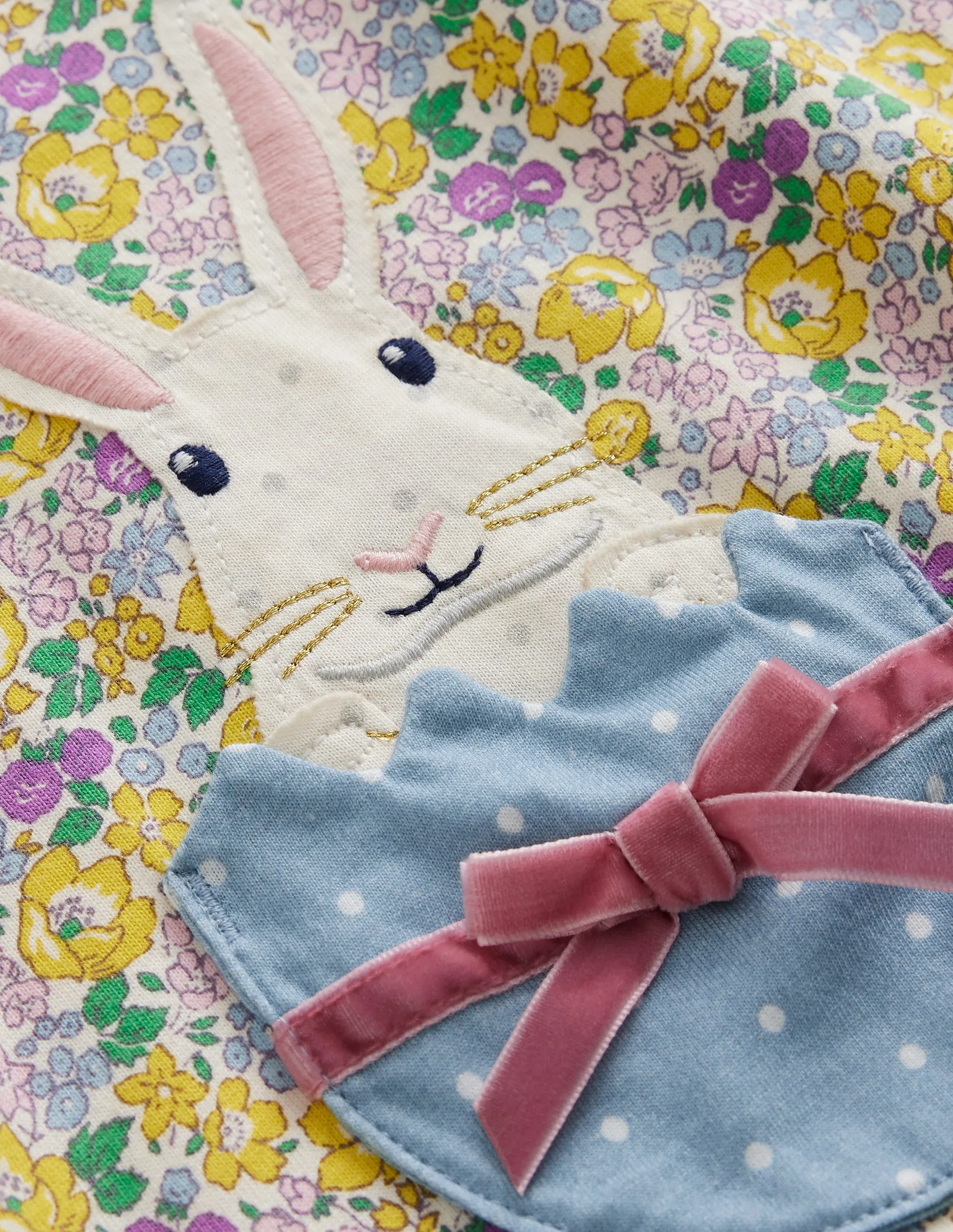Appliqué Jersey Tunic-Spring Bloom Easter Eggs