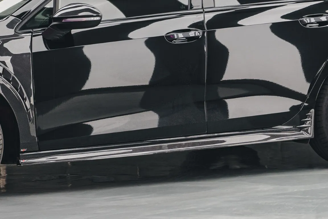 BCTXE Tuning Side Skirts for Volkswagen GTI & R-line MK8 2022-ON Pre-preg Carbon Fiber
