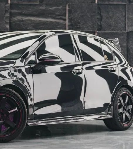 BCTXE Tuning Side Skirts for Volkswagen GTI & R-line MK8 2022-ON Pre-preg Carbon Fiber
