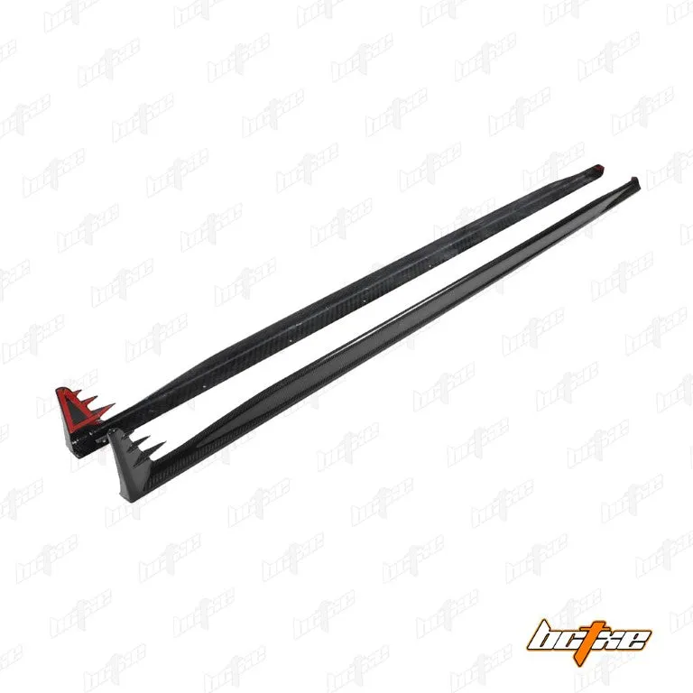 BCTXE Tuning Side Skirts for Volkswagen GTI & R-line MK8 2022-ON Pre-preg Carbon Fiber