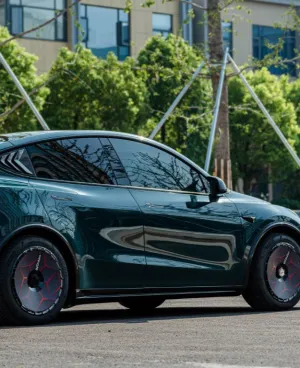 BCTXE Tuning V2 Side Skirts for Tesla Model Y Performance Standard 2020-2025 Carbon Fiber