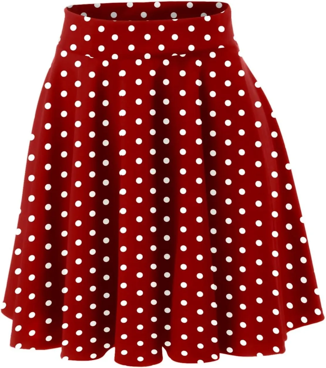 Beach Skirt for Summer Vacation Color Block Casual High Elastic Waist Pleated Knee Length Maxi Skirts for Women