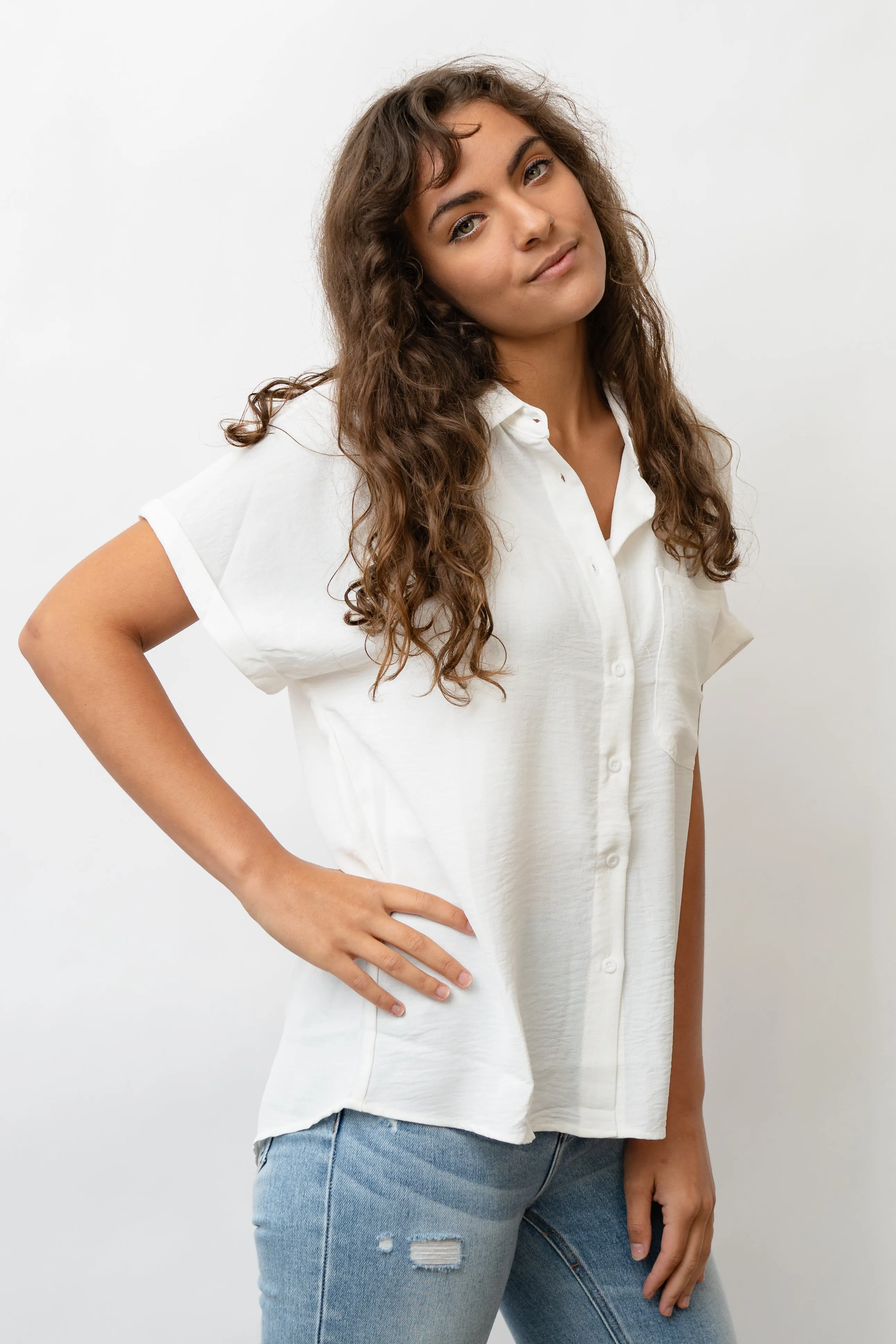 Bella Button-Up Blouse