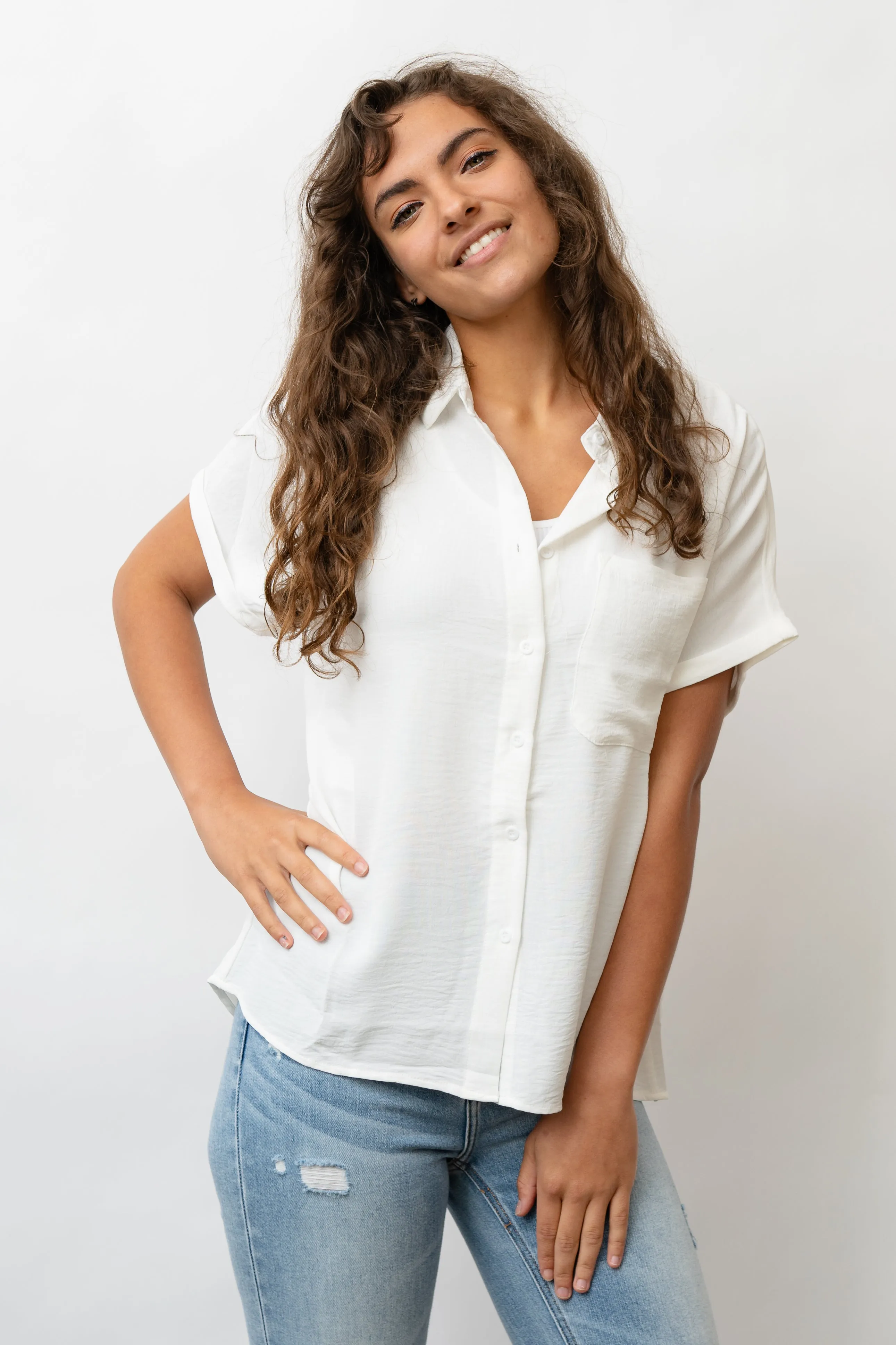Bella Button-Up Blouse