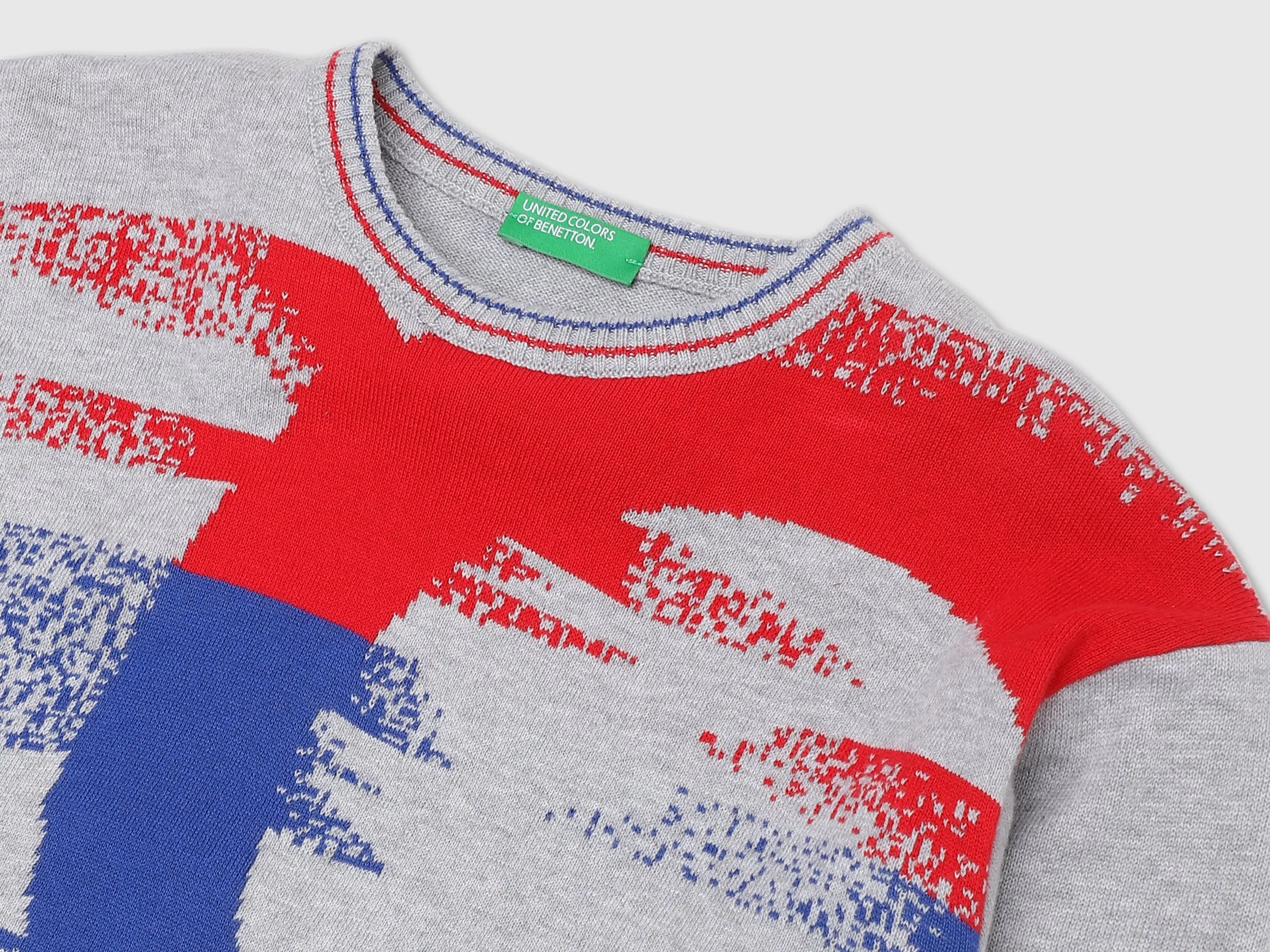 Boys Long Sleeve Logo Sweatshirt