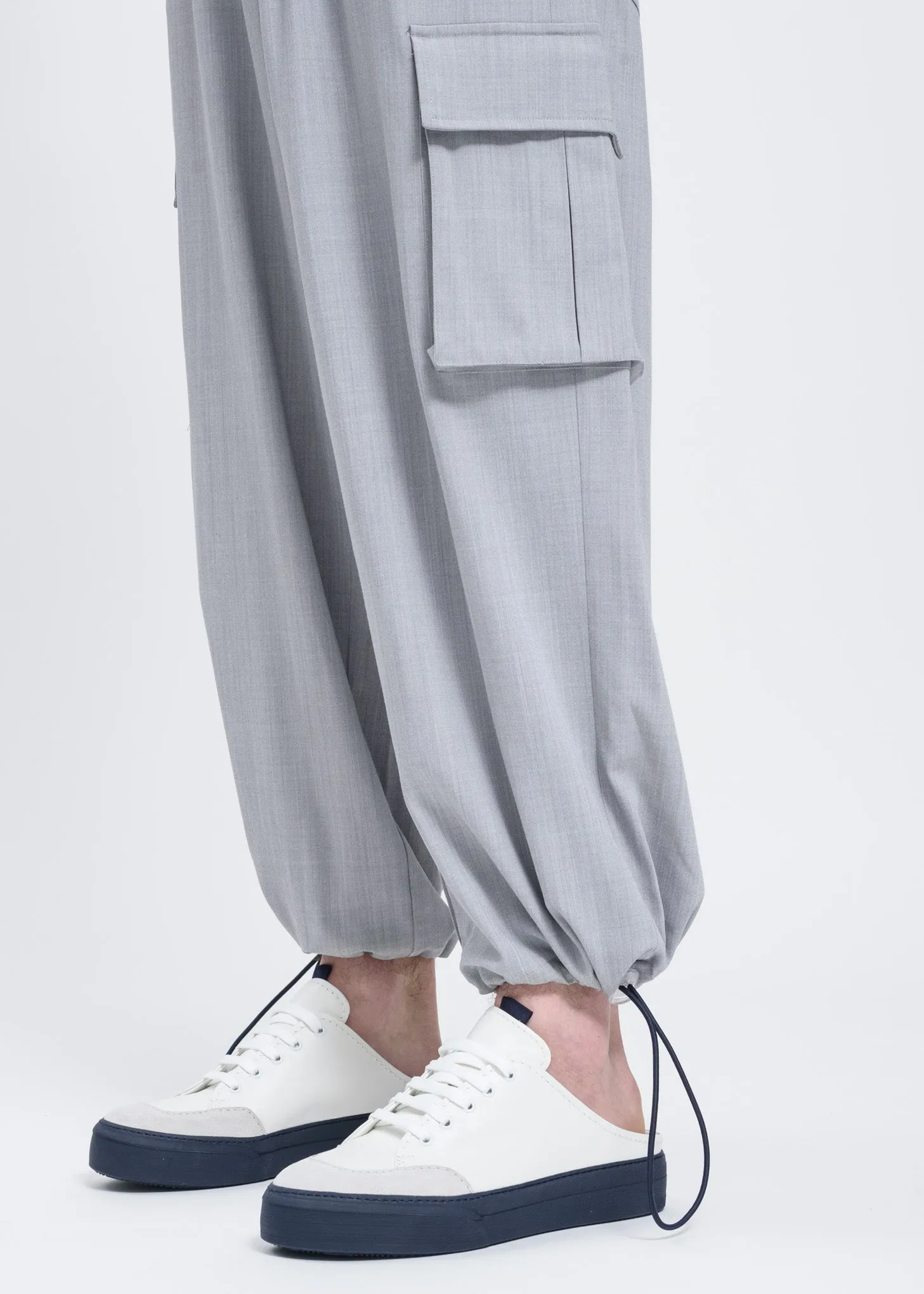Bright Grey Cargo Pants