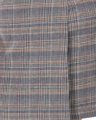 Calvin Klein Women's Plus Size Plaid Tweed Pencil Skirt Brown Size 22W | Brown
