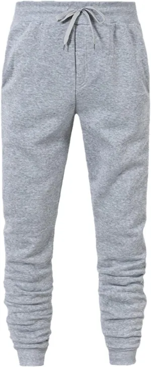 Cargo Sweatpants for Men Big and Tall Drawstring Sports Trousers Stretch Elastic Waist Gym Running Pants Cargo Hiking