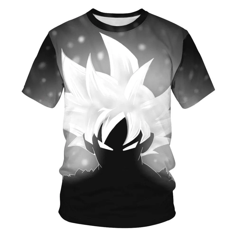Cartoon Short Sleeve T Shirt Casual Fashion Cosplay