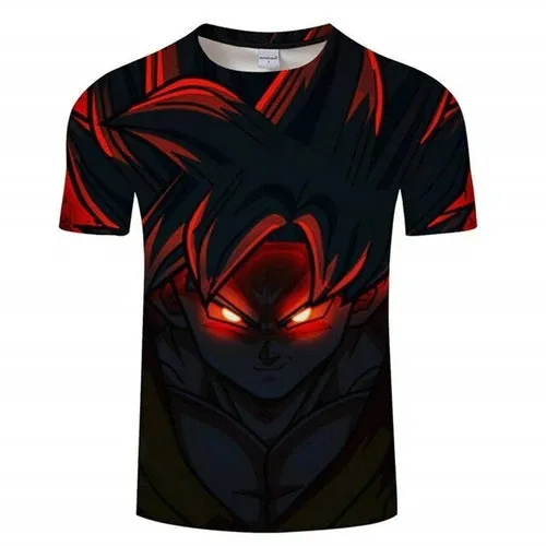 Cartoon Short Sleeve T Shirt Casual Fashion Cosplay