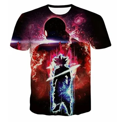 Cartoon Short Sleeve T Shirt Casual Fashion Cosplay