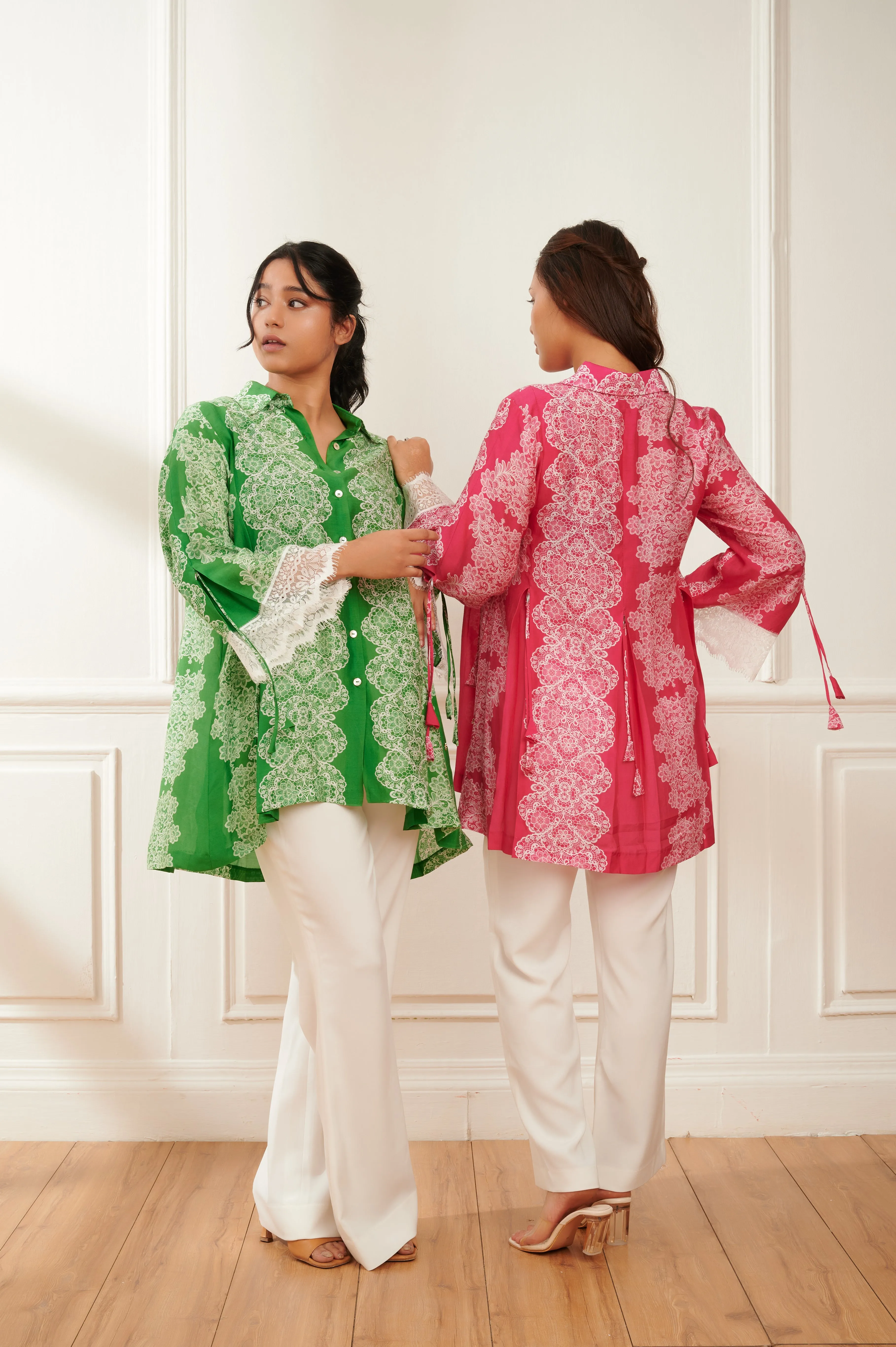 CHANTILLY formal printed shirt