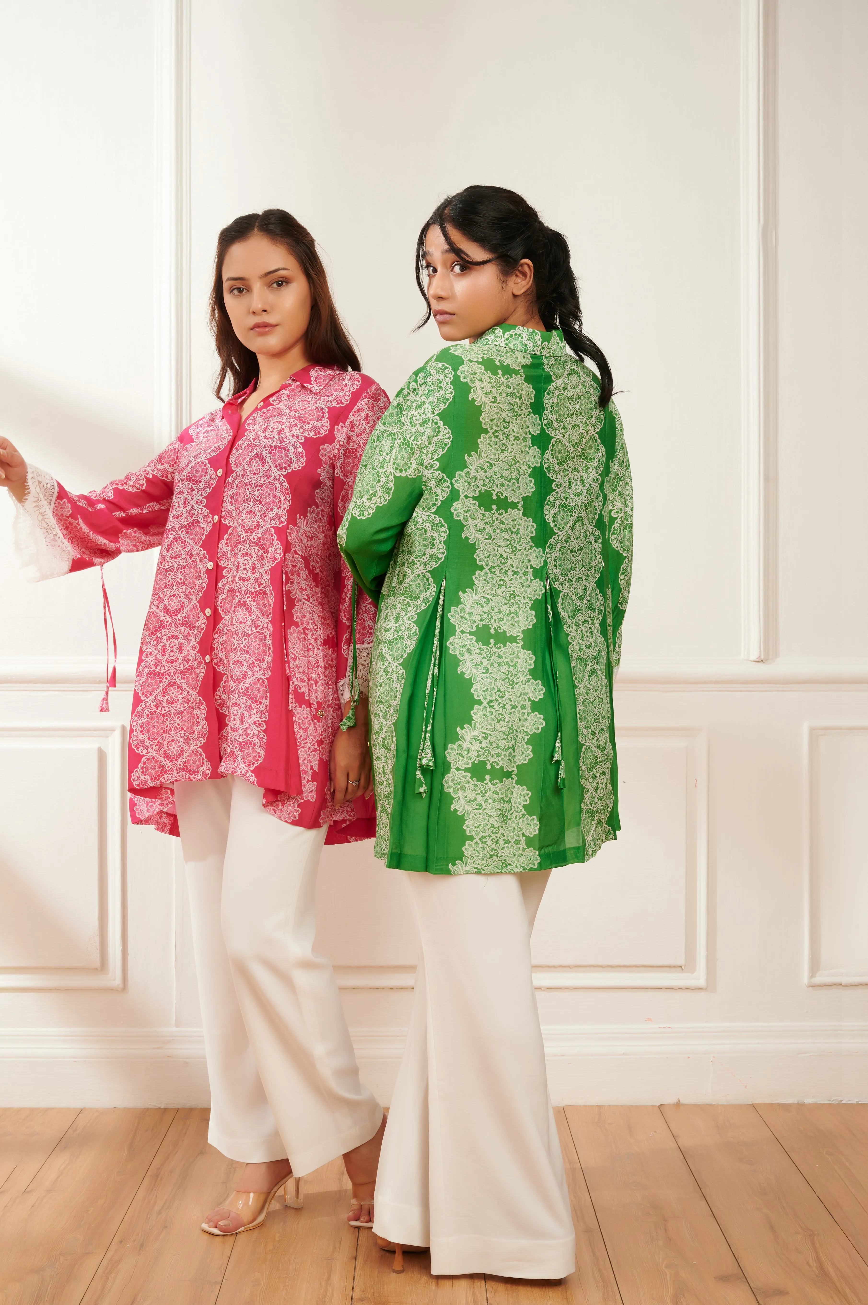 CHANTILLY formal printed shirt