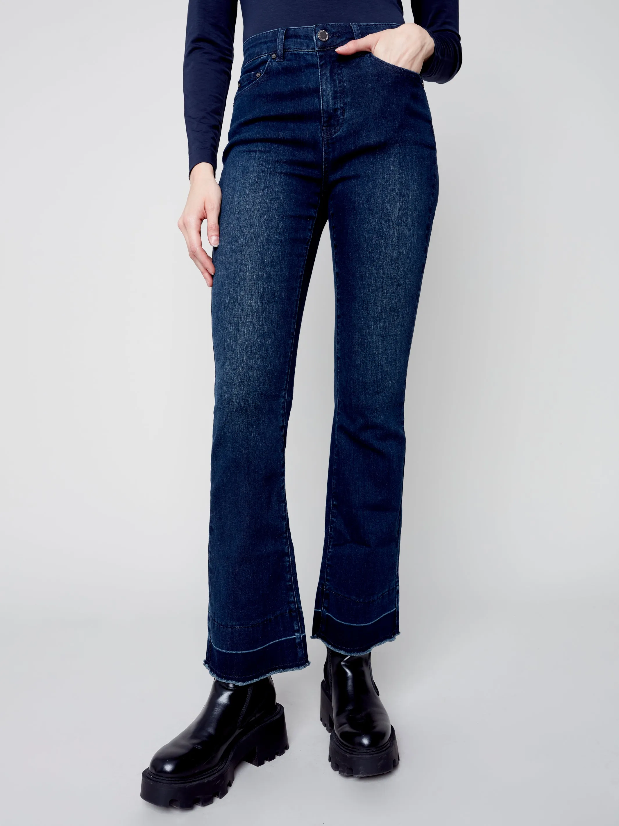 Classic Bootcut Leg Jeans