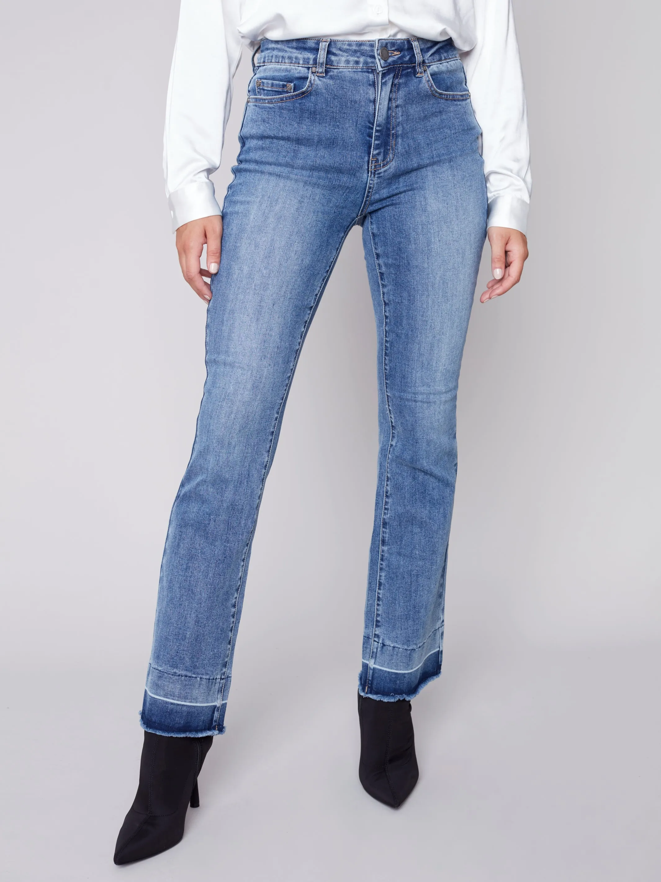 Classic Bootcut Leg Jeans