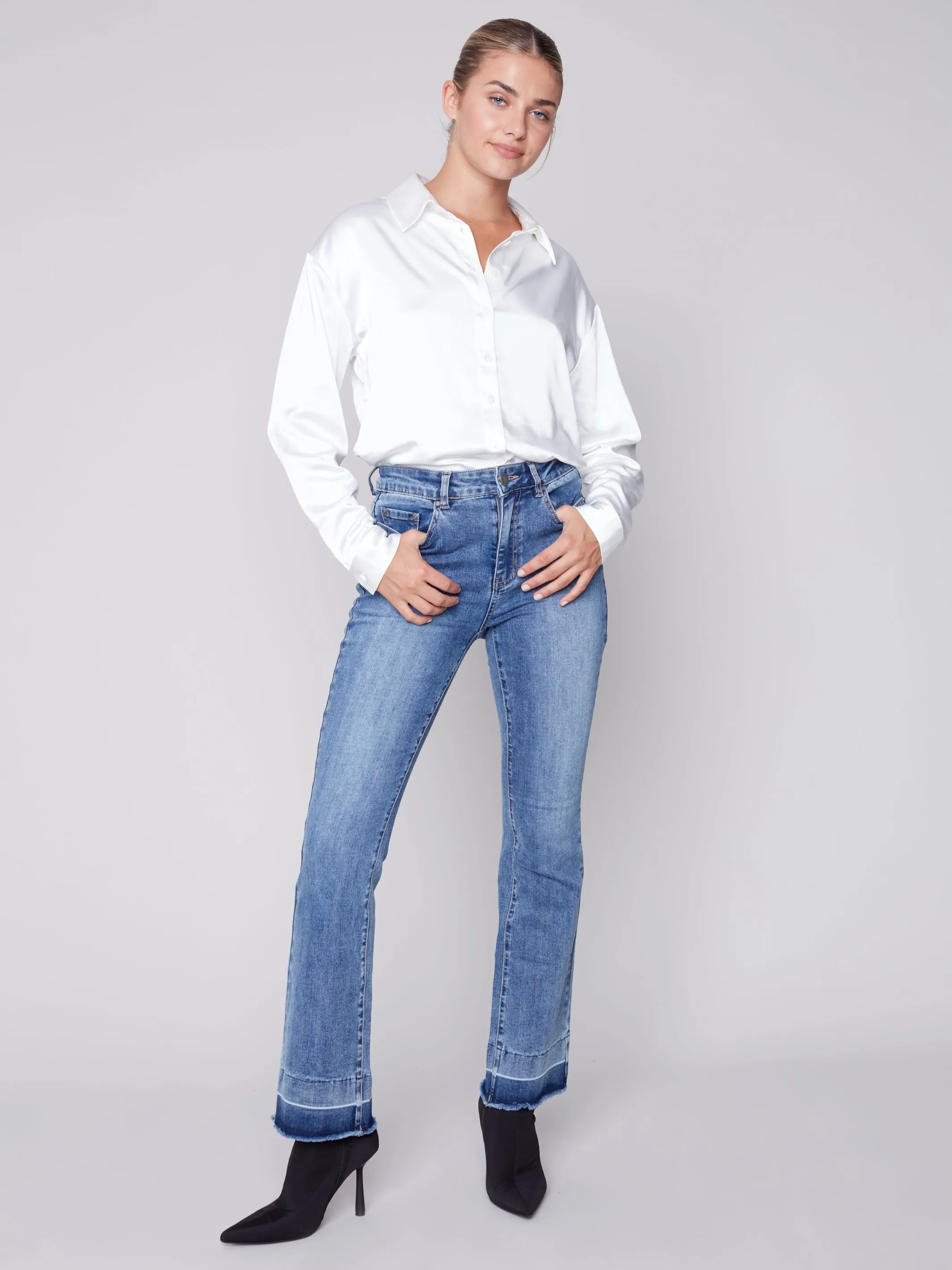Classic Bootcut Leg Jeans