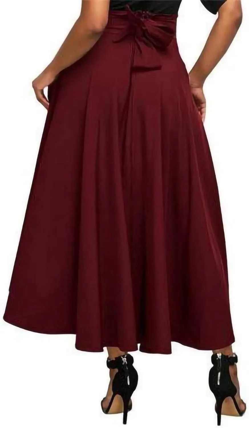 Corset Skirt High Waist Casual Women's Skirts Length High Ankle Skirt Waist Skirts Skirt A-Line Skirt Womens Sexy