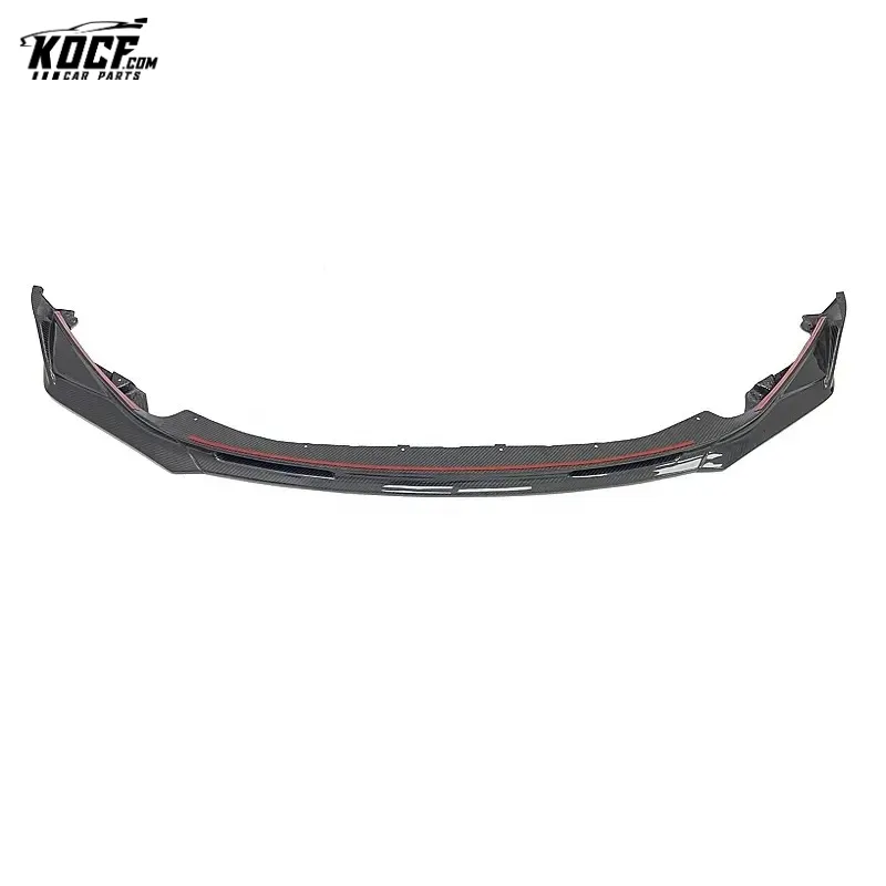 Customization 2022 G80 M3 Spoiler VOR style Carbon Fiber Front Bumper Lip Spoiler Splitter For BMW G80 M3 G82 G83 M4