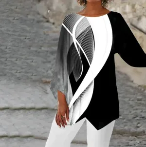 Dahlia - Long Sleeve Tunic Shirt