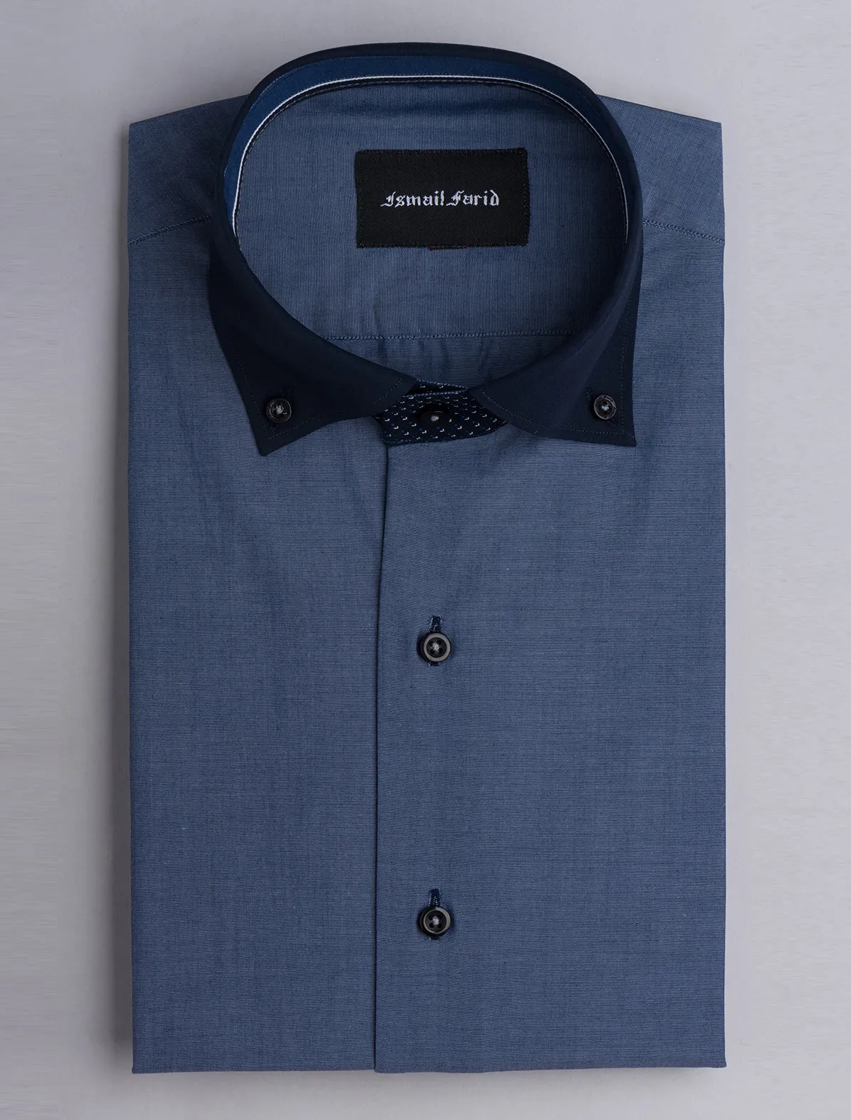 DENIM BUTTON-DOWN SHIRT