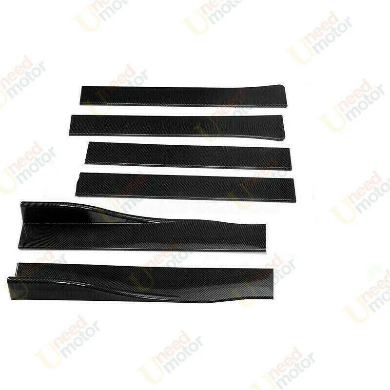 Fit Chevrolet Rocker Panel Lips Side Body Skirt Extensions