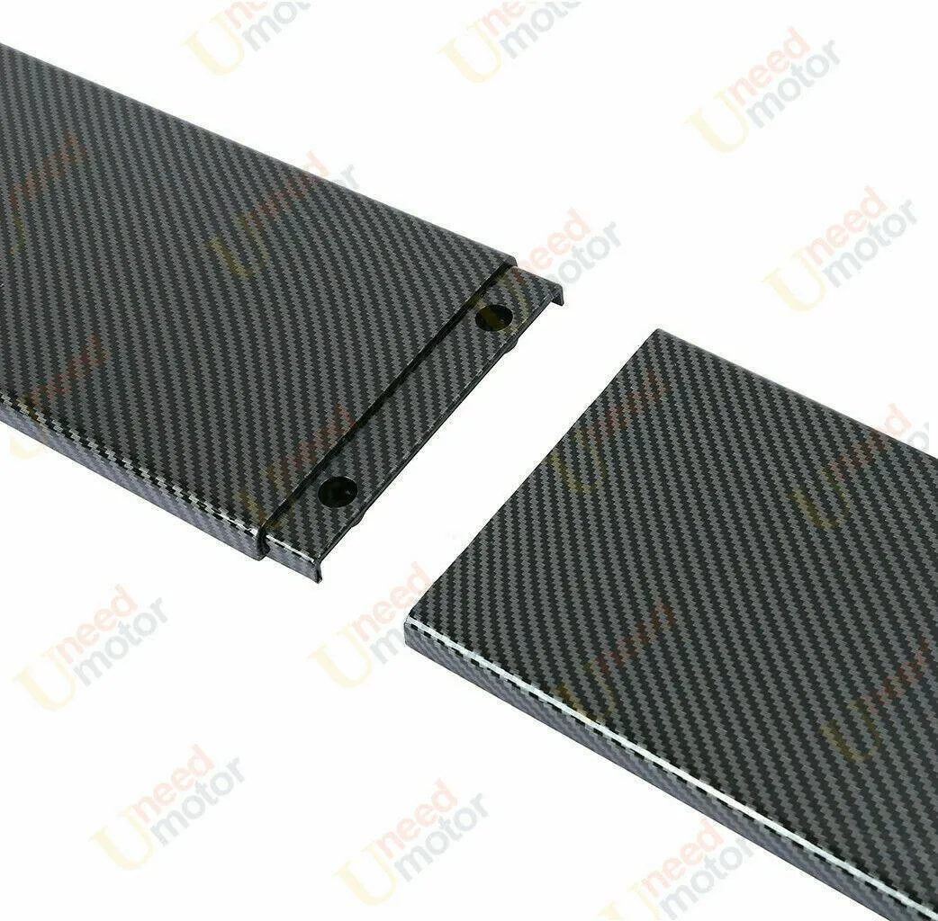 Fit Chevrolet Rocker Panel Lips Side Body Skirt Extensions