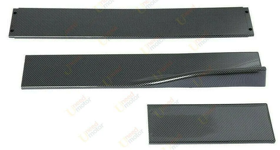 Fit Chevrolet Rocker Panel Lips Side Body Skirt Extensions