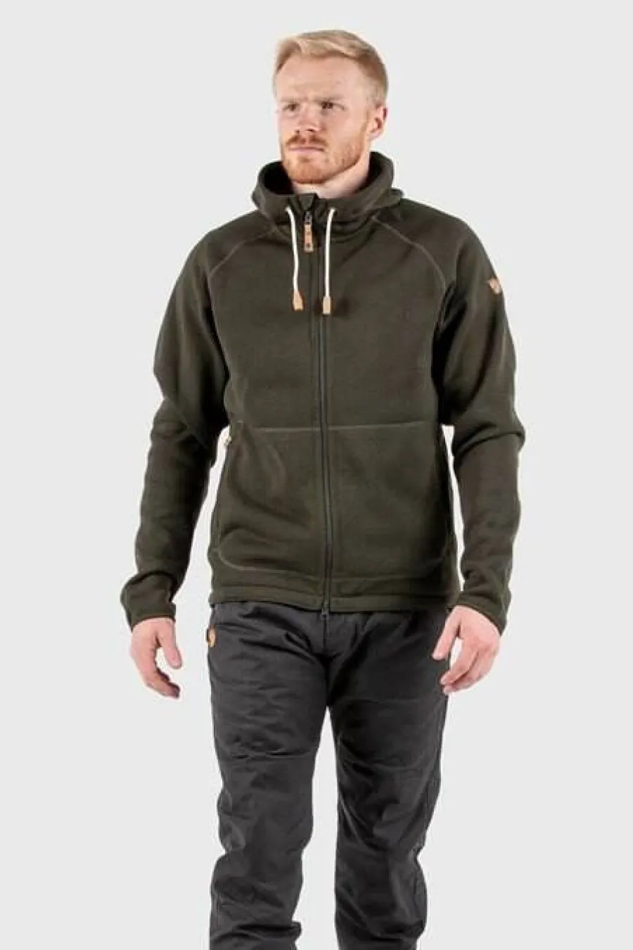 FJÄLLRÄVEN Men's Ovik Fleece Hoodie