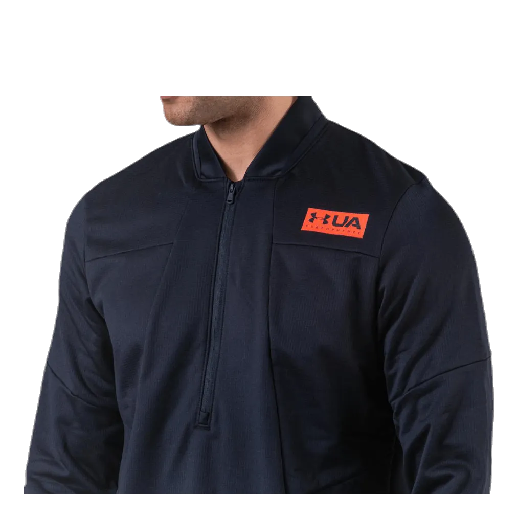 Gametime Fleece 1/2 Zip Black