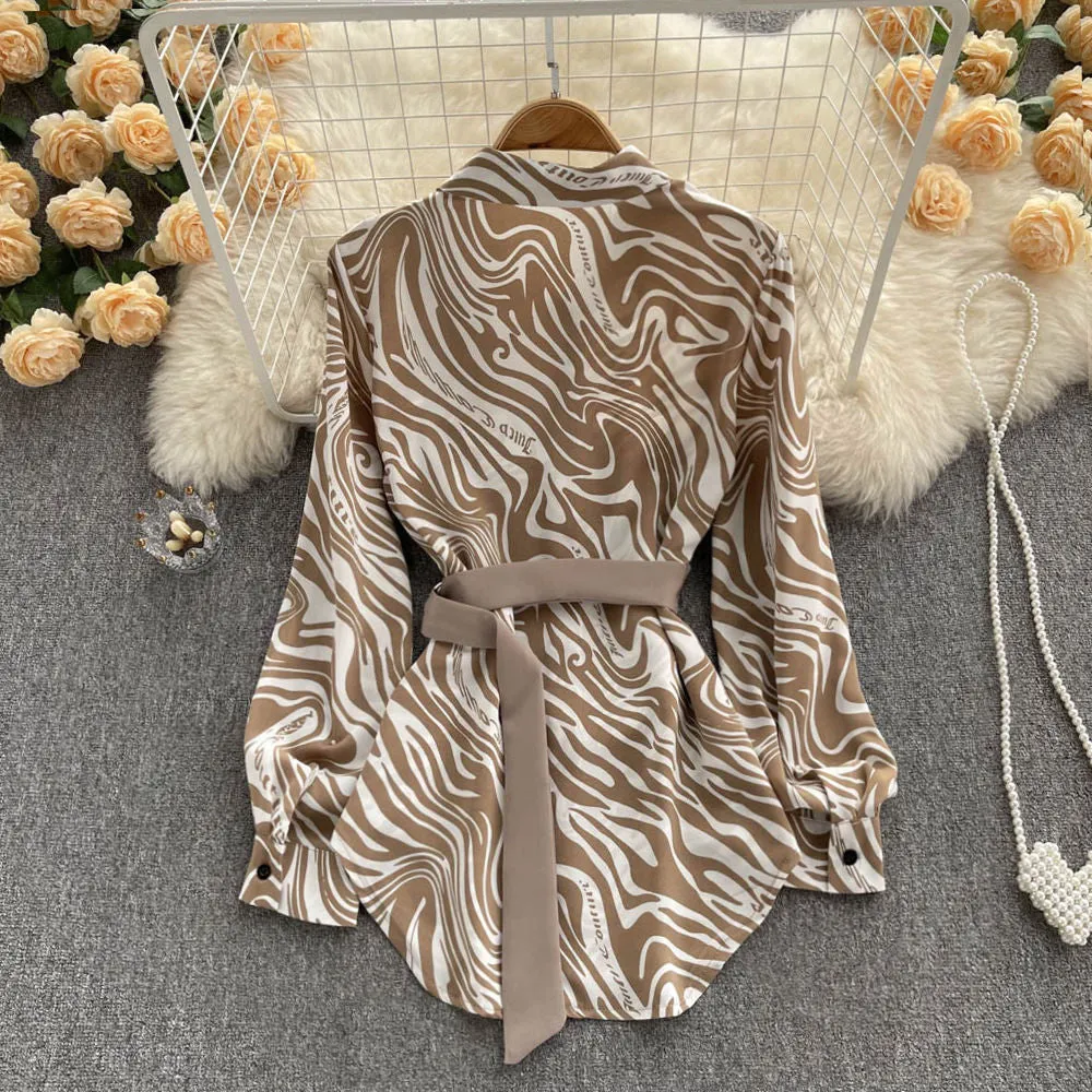 Genelia Vested Poplin Blouse