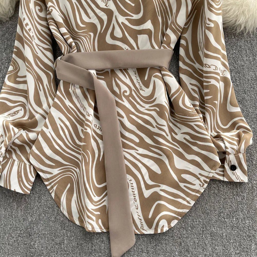 Genelia Vested Poplin Blouse