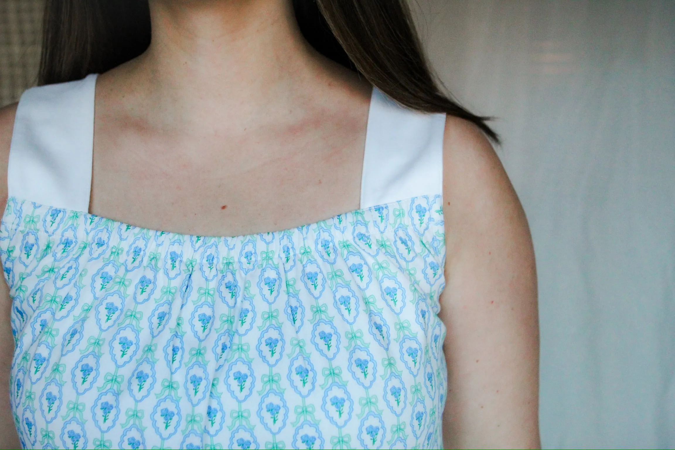 Hampton Blues Top