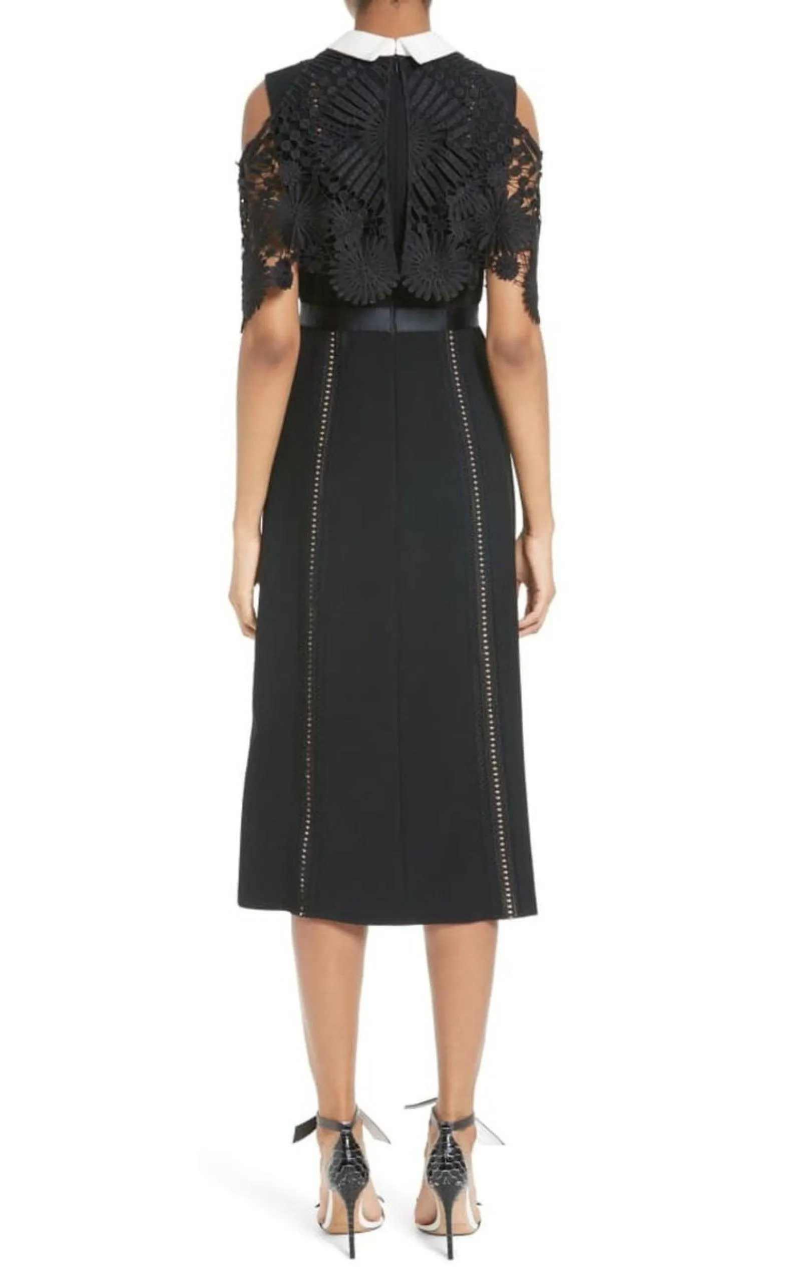 Hinkley Cold Shoulder Midi Dress
