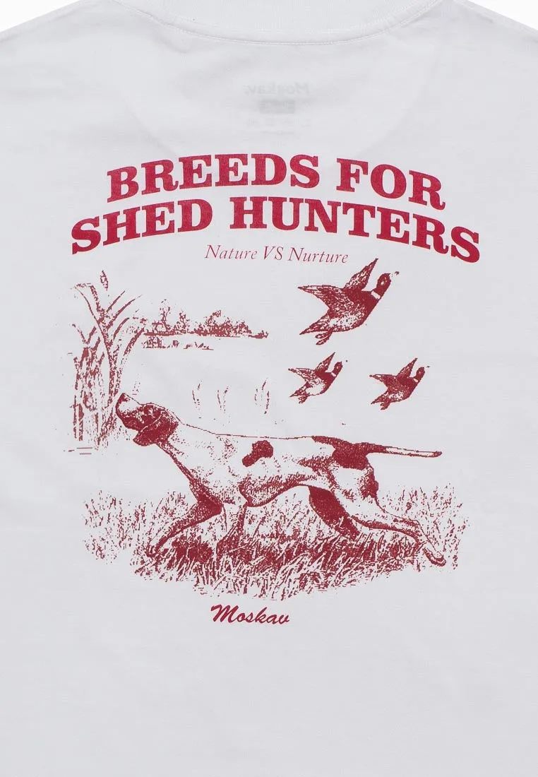 HOUND WHITE TEE