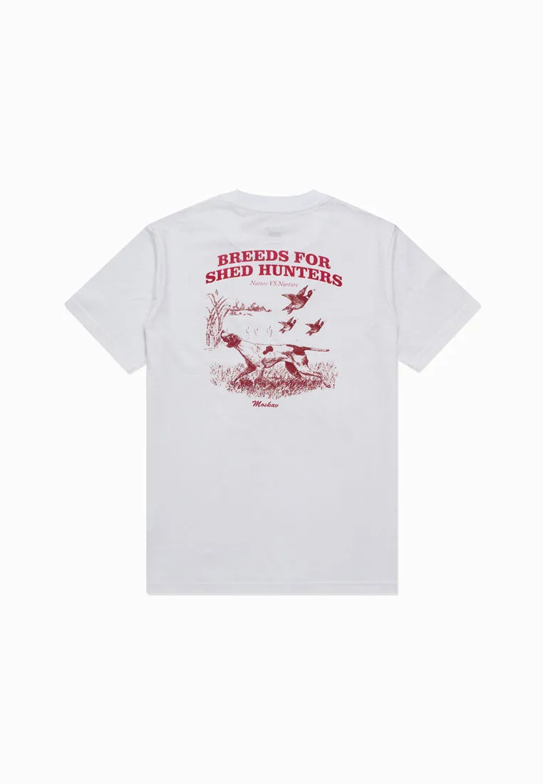 HOUND WHITE TEE