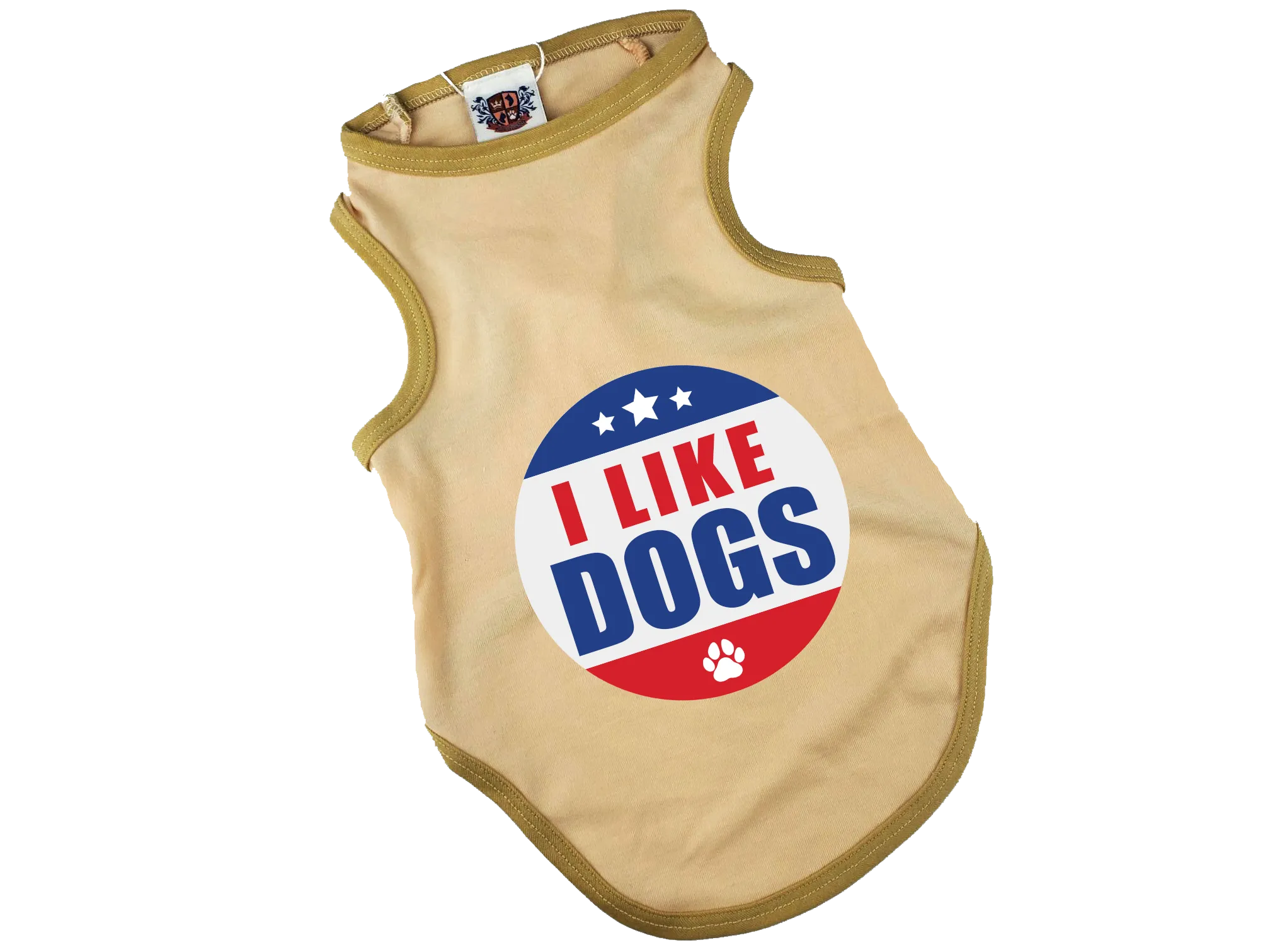 I Like Dogs Dog Tee