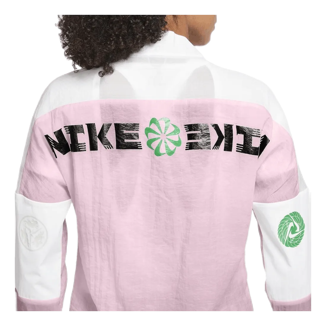 Icon Clash jacket Pink/White