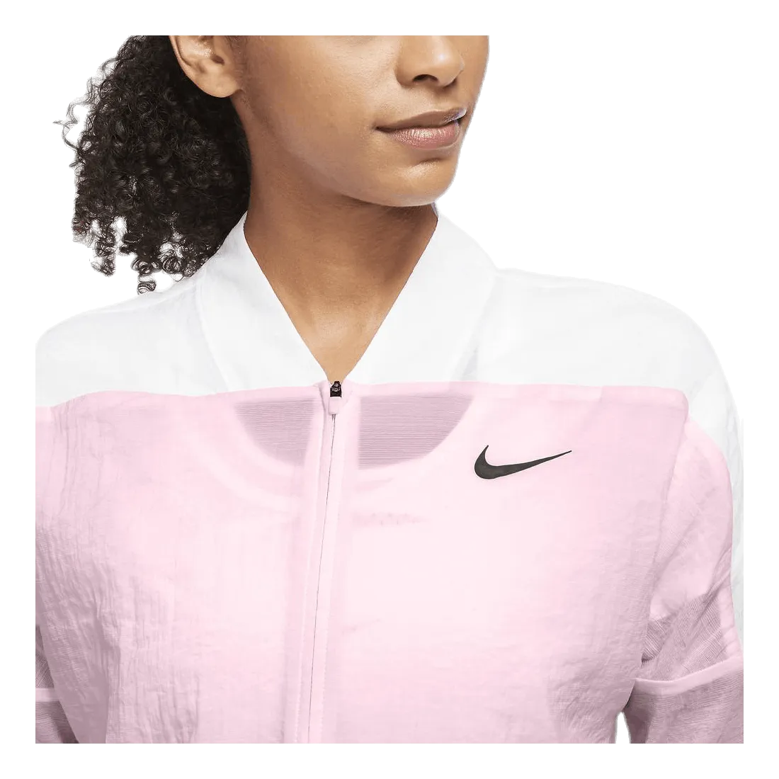 Icon Clash jacket Pink/White