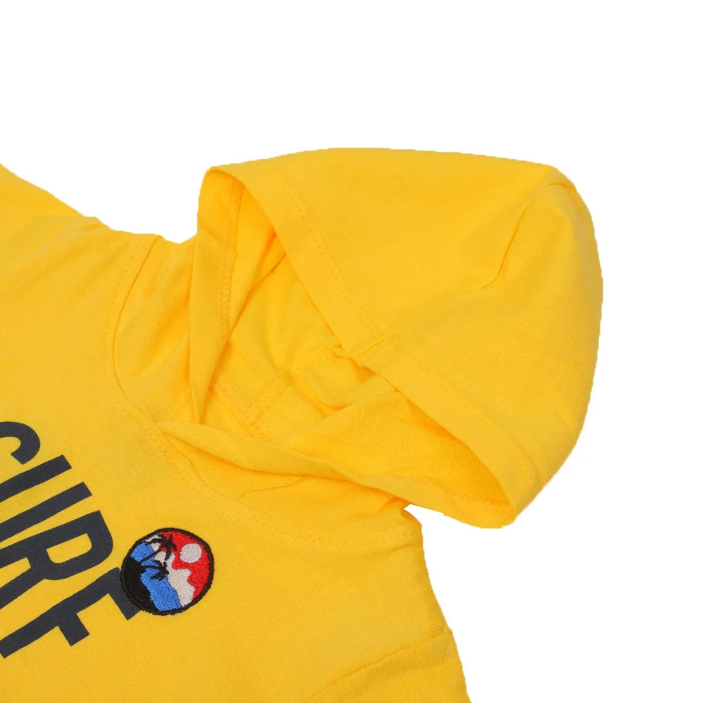 Infant Boys Hooded Tees Surf - Aspen Gold
