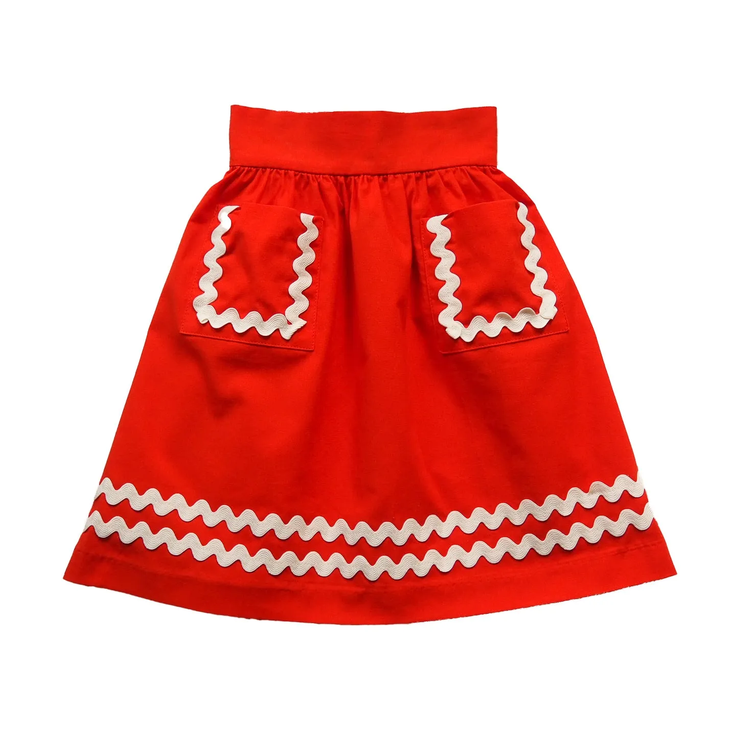 Jane Skirt, Poppy Red kit