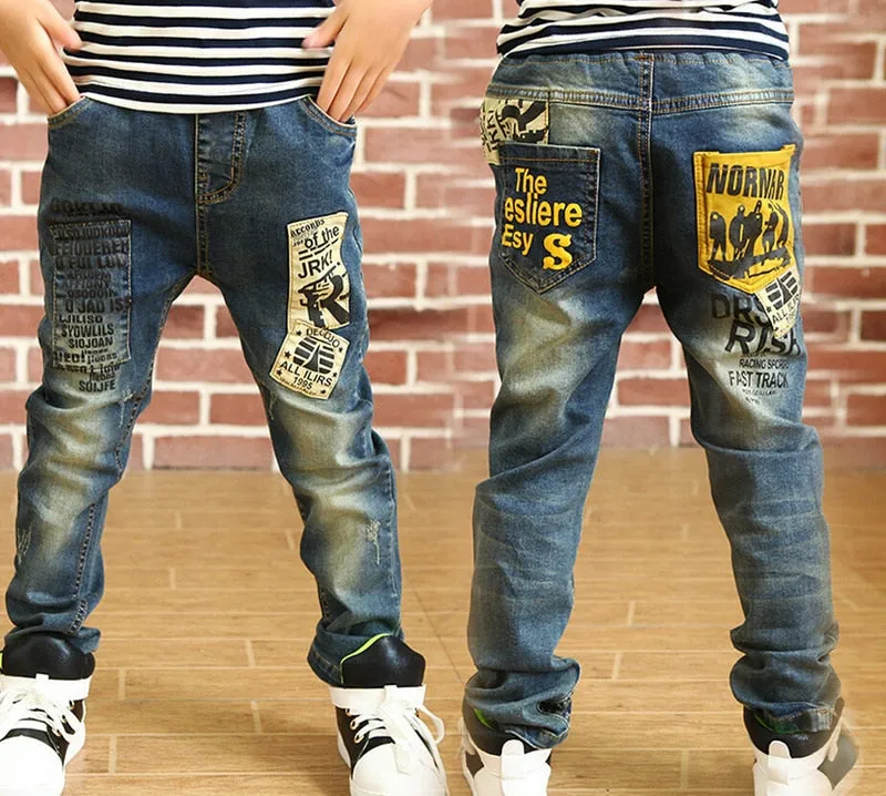 Kids Boys Clothes Skinny Jeans Classic