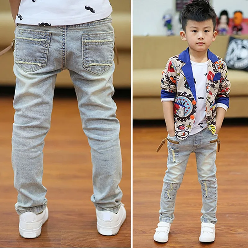Kids Boys Clothes Skinny Jeans Classic