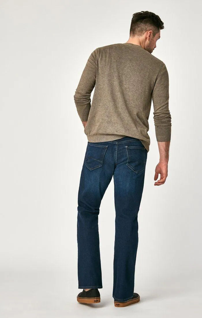 Mavi Men's Matt Size 35/32 Relaxed Fit Straight Leg Deep Clean Comfort Jeans