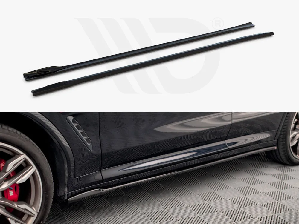 Maxton Design - SIDE SKIRTS DIFFUSERS BMW X3 M40D / M40I / M-PACK G01