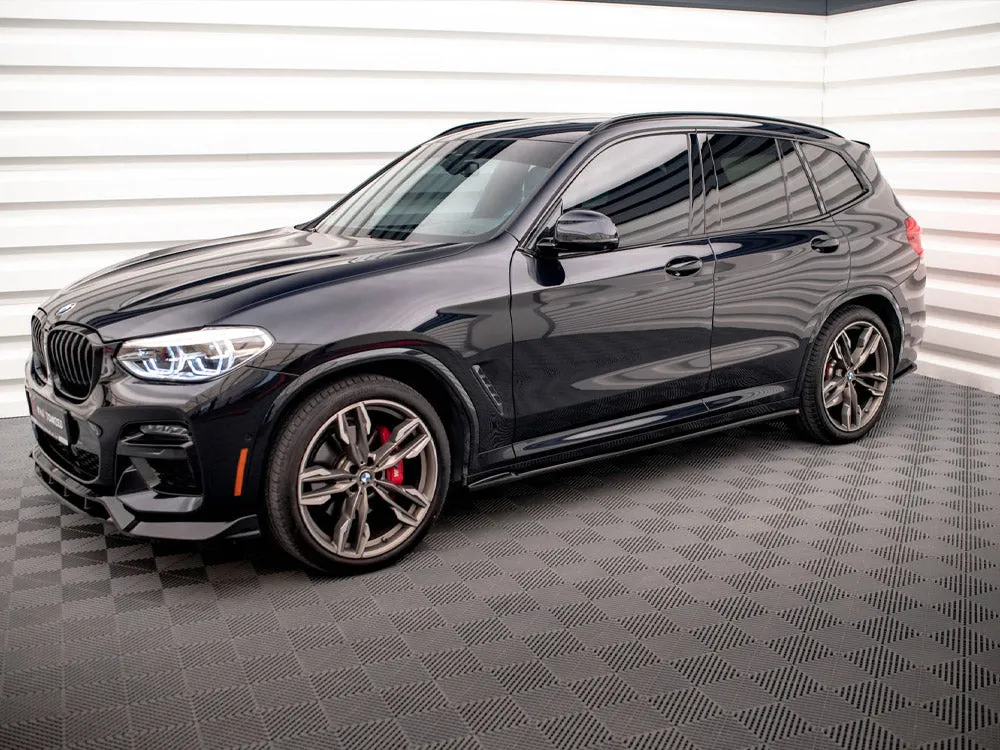 Maxton Design - SIDE SKIRTS DIFFUSERS BMW X3 M40D / M40I / M-PACK G01