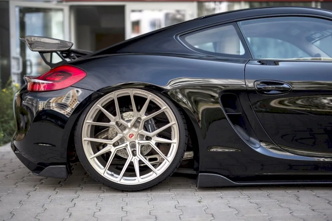 Maxton Design - SIDE SKIRTS DIFFUSERS PORSCHE CAYMAN MK2 981C (2013-)