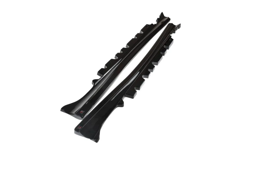 Maxton Design - SIDE SKIRTS SPLITTERS MERCEDES-BENZ E-CLASS W207 COUPE AMG LINE (2009-2012)