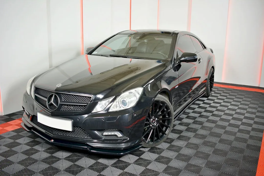 Maxton Design - SIDE SKIRTS SPLITTERS MERCEDES-BENZ E-CLASS W207 COUPE AMG LINE (2009-2012)