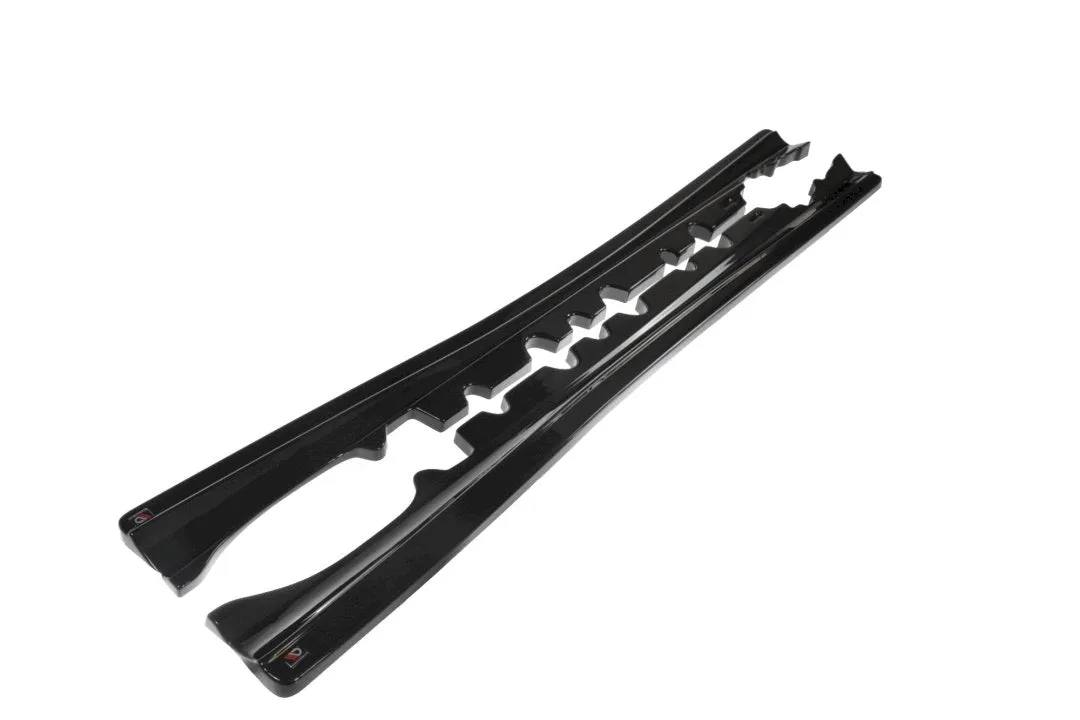 Maxton Design - SIDE SKIRTS SPLITTERS MERCEDES-BENZ E-CLASS W207 COUPE AMG LINE (2009-2012)